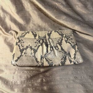 Banana Republic Snakeskin Pattern Clutch